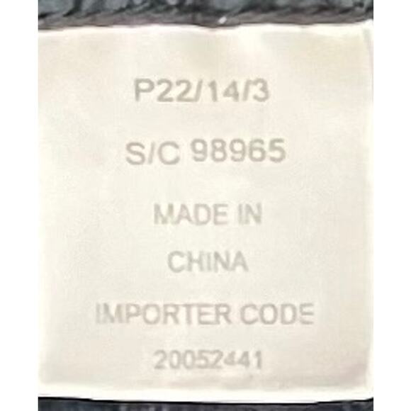 CHARTER CLUB LONG SLV BUTTON-UP  POINTED COLLAR SHIRT, MEN, 17-1/2-44, NAVY BLUE - Picture 11 of 12